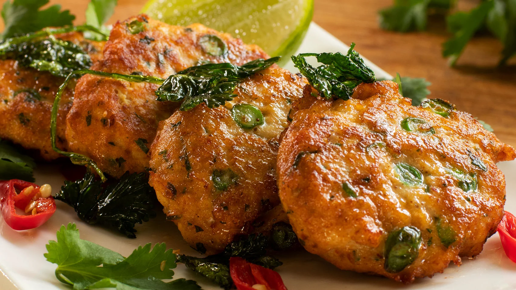 Fish Cakes with Sweet Chilli Sauce